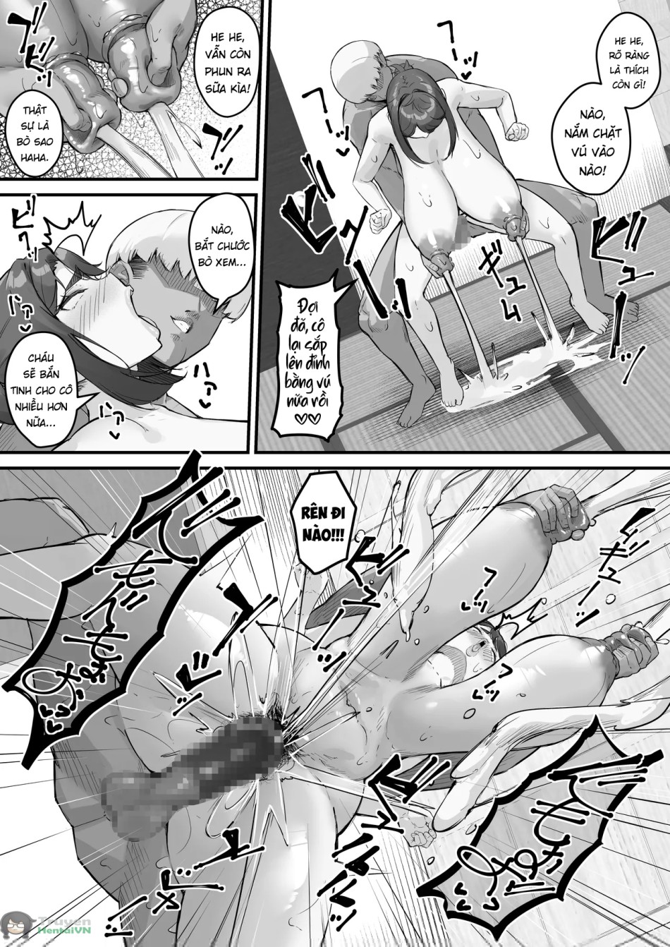 (Kuchi VE) Chara Otoko ni Netorareru Tare Deka Onba san 1 Oneshot - Trang 44 - Dâm Cô Nương