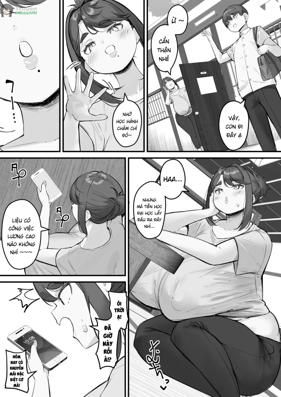 (Kuchi VE) Chara Otoko ni Netorareru Tare Deka Onba san 1 Oneshot - Trang 7 - Dâm Cô Nương